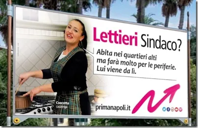 Lettieri sindaco? Cosa dice una casalinga