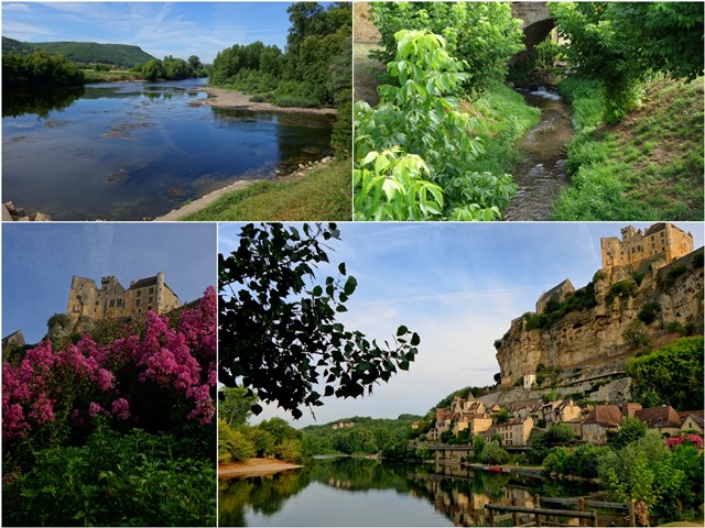 5. Beynac-et-Cazenac. La Roque Gageac. Jardines de Marqueyssac. - De viaje por Francia: diarios, viajes y excursiones en coche. (6)