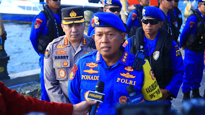 Ditpolairud Polda Bali Siagakan Dua Kapal dan Tiga Helikopter Amankan KTT WWF