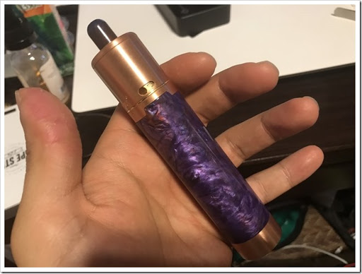 IMG 3791 thumb - 【レジンでチューブなイカしたあいつ】ハイブリッドメカニカル・Geekvape TSUNAMI Mech Kit（ギークベイプ・ツナミ・メックキット）レビュー！ついに出ましたTSUNAMIのメカチューブキット！安価な上に初心者でも使える510接続付きで爆煙を楽しもう！【安全第一】