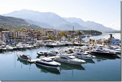 Porto Montenegro marina, July 2012