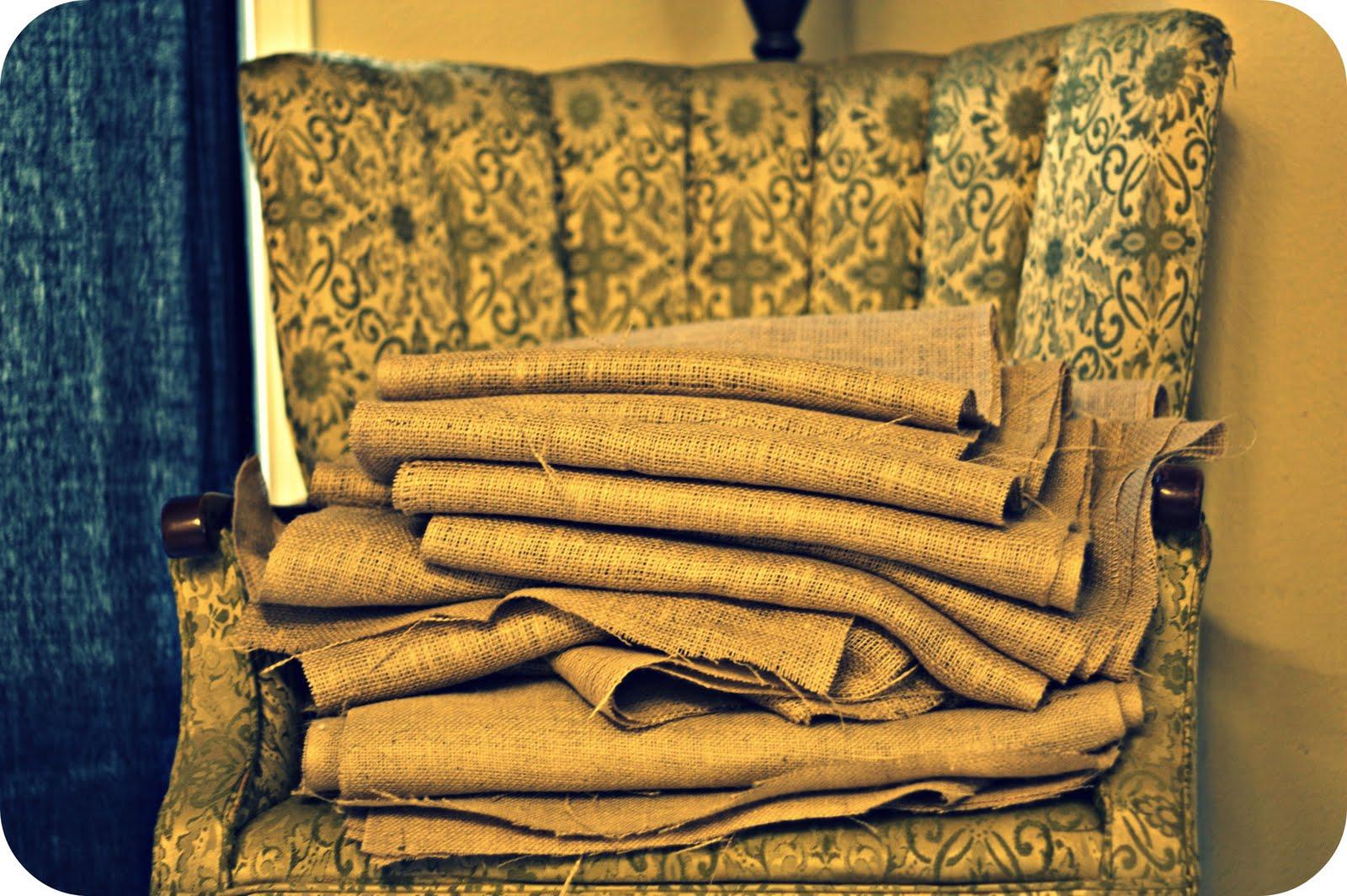  burlap table runners 