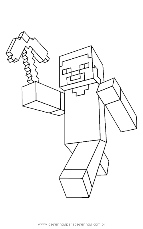 Desenhos de Ghast Minecraft para Colorir e Imprimir 