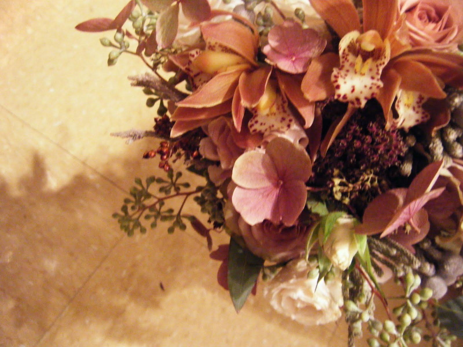 Fall Wedding Flowers at