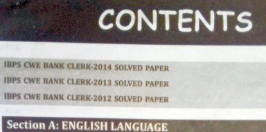 IBPS Clerk Exam Book Review 2