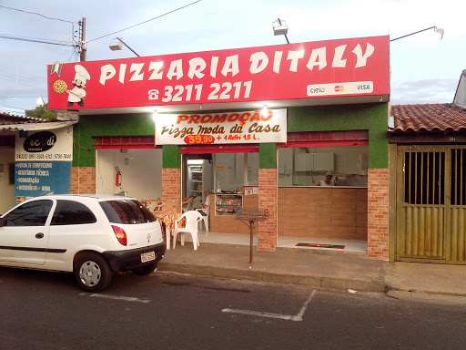 Ditaly, R. Paulo Frontin, 51 - Custódio Pereira, Uberlândia - MG, 38405-210, Brasil, Pizaria, estado Minas Gerais