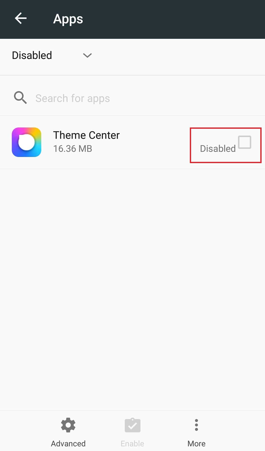 กล่องพิการ.  วิธีเลิกซ่อนแอพบน Android