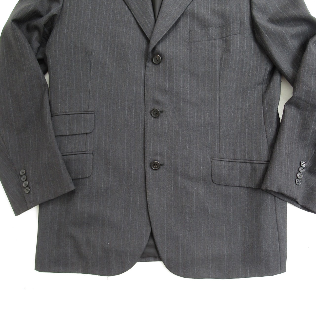 Hermès 3-Button Suit