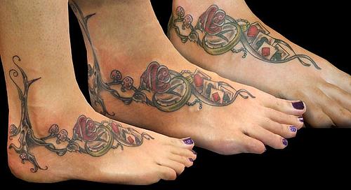 Foot Tattoo Designs