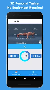 Home Workout 1.1.6 [Vip]- Giảm Cân, Mỡ & Săn Chắc Cơ Bắp