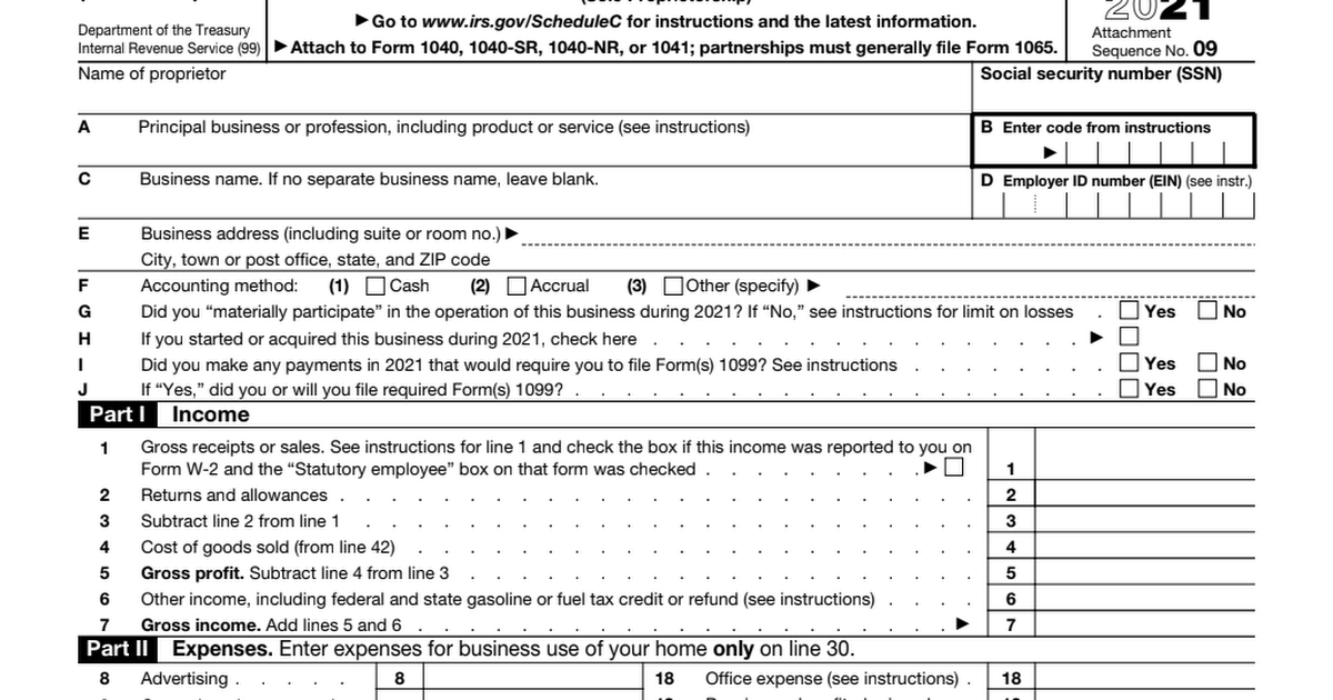 Sample 1 - 2021 Schedule C (Form 1040).pdf