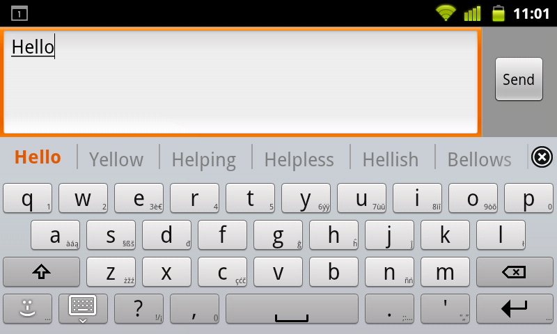 AnySoftKeyboard - Latvian Screen 2
