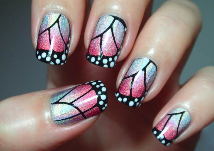 2. Angel Wing Nail Art Designs - wide 11