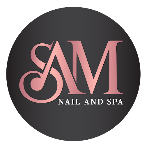 SAM NAIL AND SPA logo