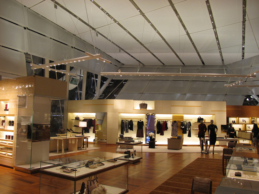 Louis Vuitton in Singapore design by FTL Design Engineering Studio