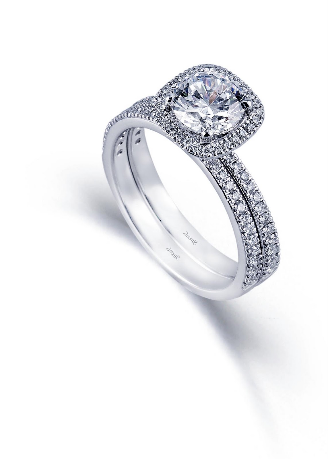 Simon G. Platinum Wedding Ring