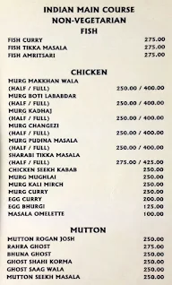 True Blue menu 1