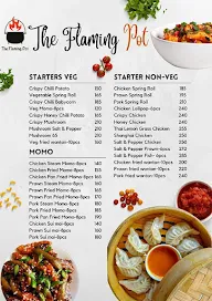 The Flaming Pot menu 5