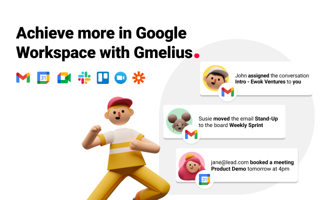 Screenshot of Gmelius