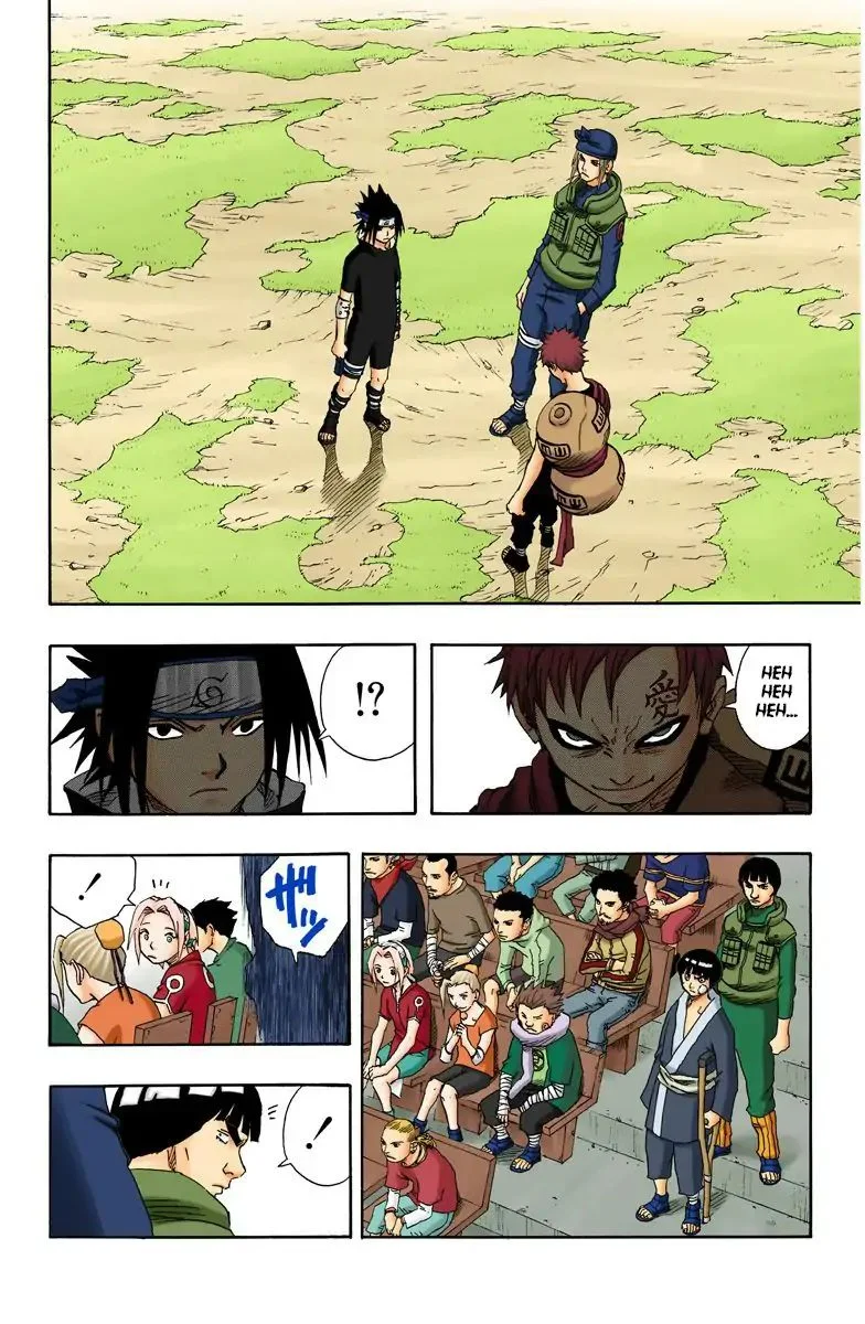 Chapter 111 Sasuke Vs. Gaara!! Page 1