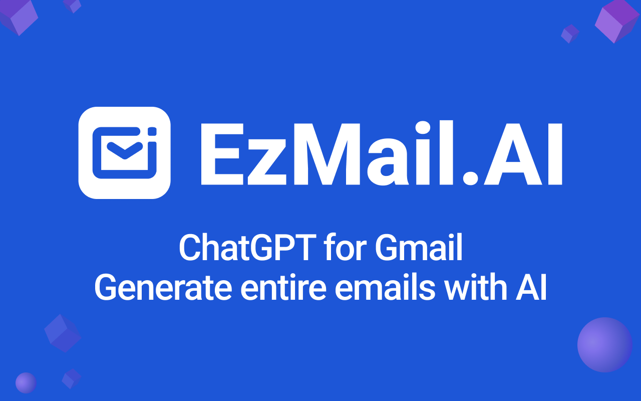 EzMail.AI - ChatGPT for Gmail Preview image 2