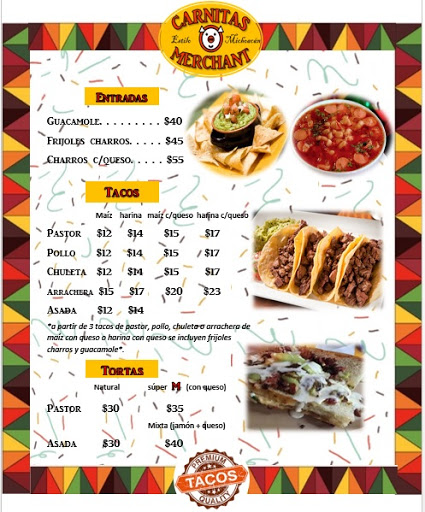 Carnitas Merchant, 77250, Calle 66 648, Juan Bautista Vega, Felipe Carrillo Puerto, Q.R., México, Restaurantes o cafeterías | QROO