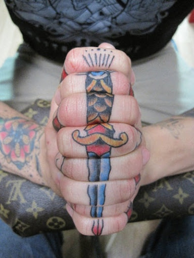 Finger tattoo designs