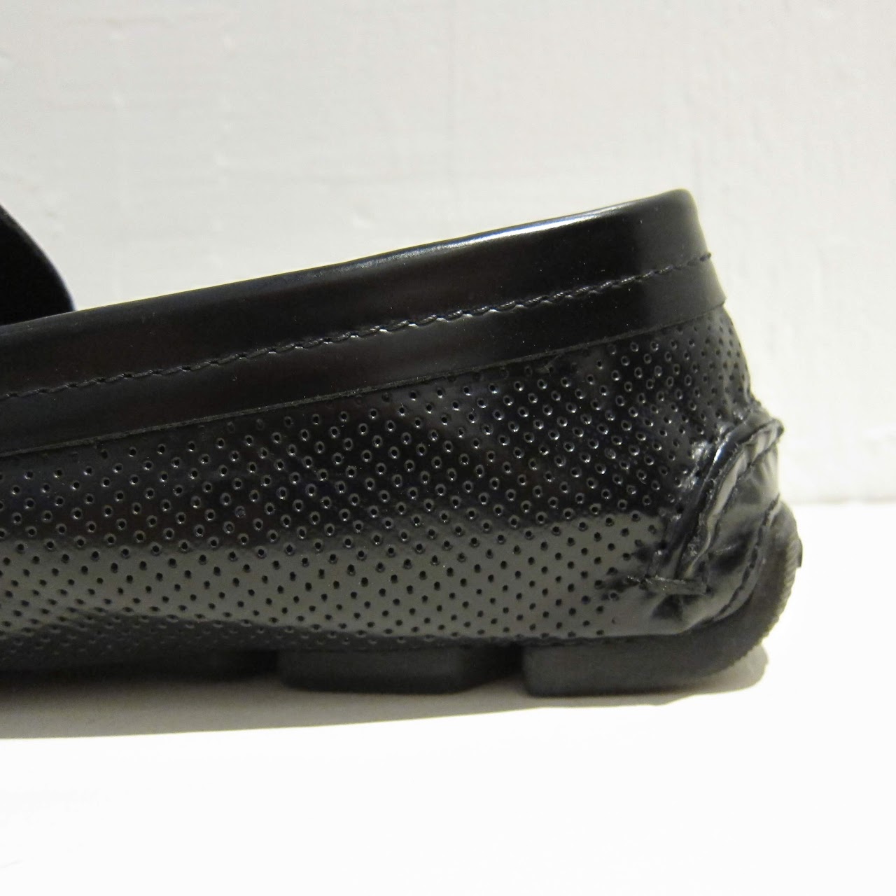 Giorgio Armani Perforated Loafers