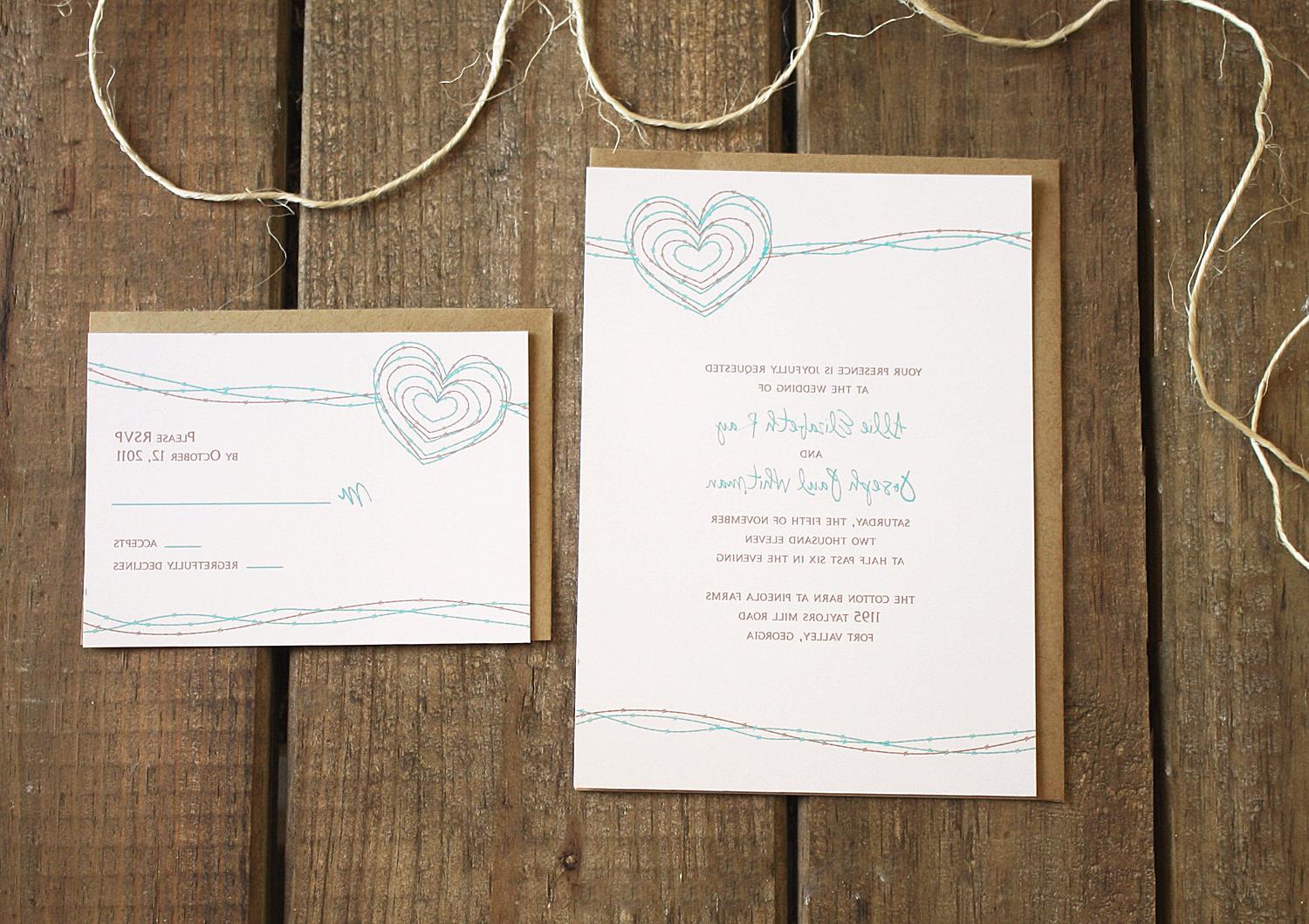 Rustic Wedding Invitations