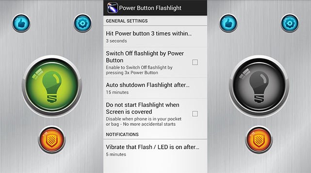 Zoek de widget voor Flashlight en tik erop |  Schakel de zaklamp van het apparaat in met de Google Assistent