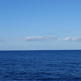 Uitzicht vanaf de veerboot naar Kefalonia.