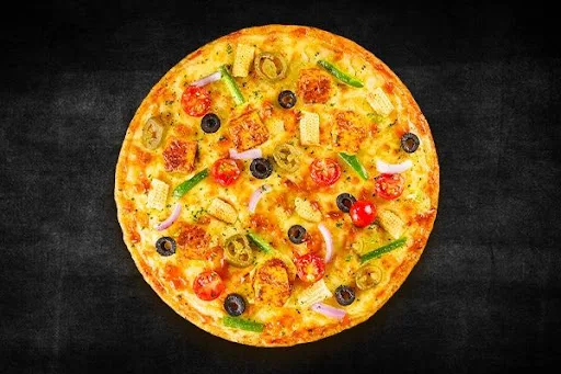 Wild Veggie Paneer Inferno Regular Pizza (Serves 1)