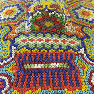 Huichol Mexican Beaded Mask