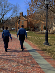 Students sound alarm over maskless Public Safety officers