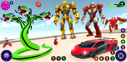 Anaconda Car Robot Games