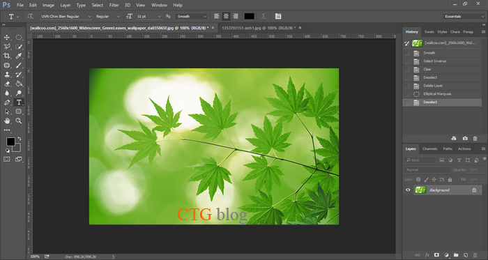 Hướng Dẫn Làm Nhòe Ảnh, Ảnh Mờ Ảo Trong Photoshop - Ctg Blog