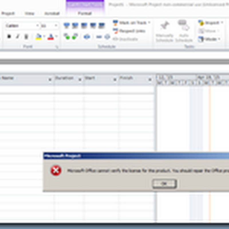 Terence Luk Attaching Microsoft Project 2010 And Visio 2010