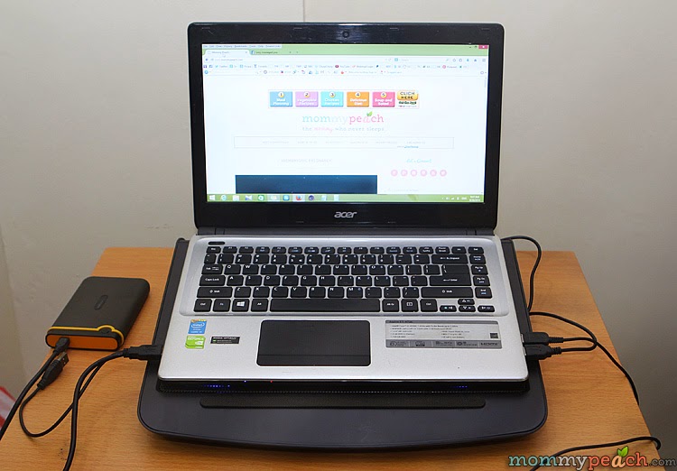 T5 Laptop Cooling Pad from TMart