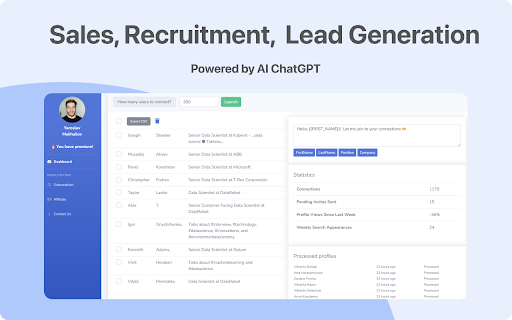 AI ChatGPT Lead Generation For LinkedIn™