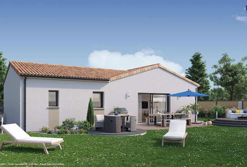  Vente Terrain + Maison - Terrain : 378m² - Maison : 103m² à Saint-Pierre-Montlimart (49110) 