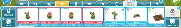 Sims FreePlay - Gratis Pasen voorwerpen