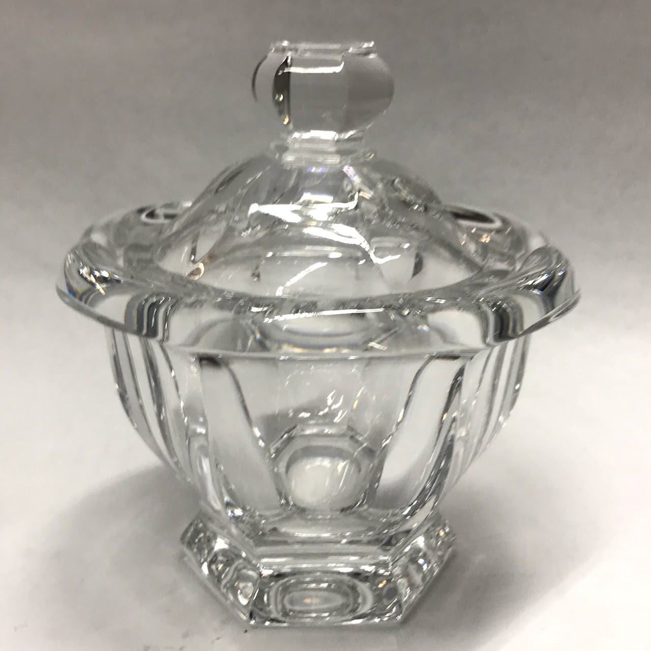 Baccarat Harcourt Jar w/ Fleabite