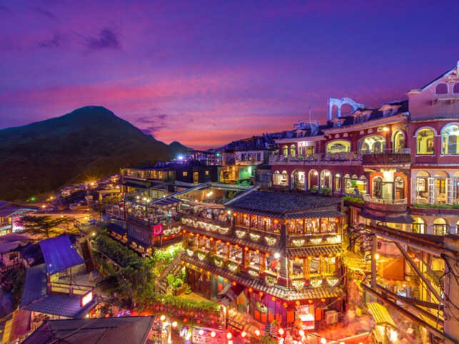 jiufen ruifang jiufen old street mining area taiwan