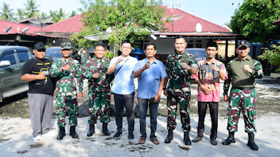 Tinjau pekerjaan OPLA, Danrem Yakin Sumsel Menjadi Lumbung Pangan