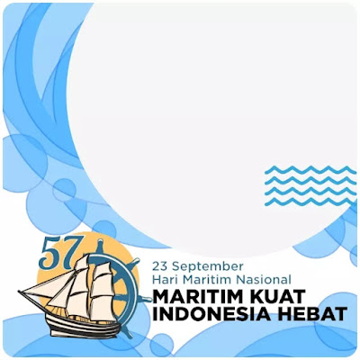 Link Twibbon Hari Maritim Nasional 2021