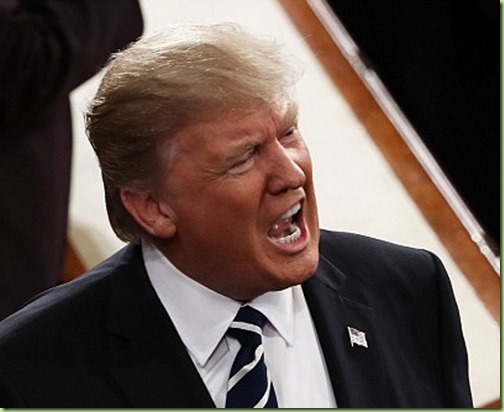 trump lion roar