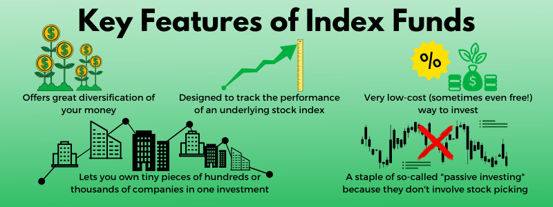 key features of index funds