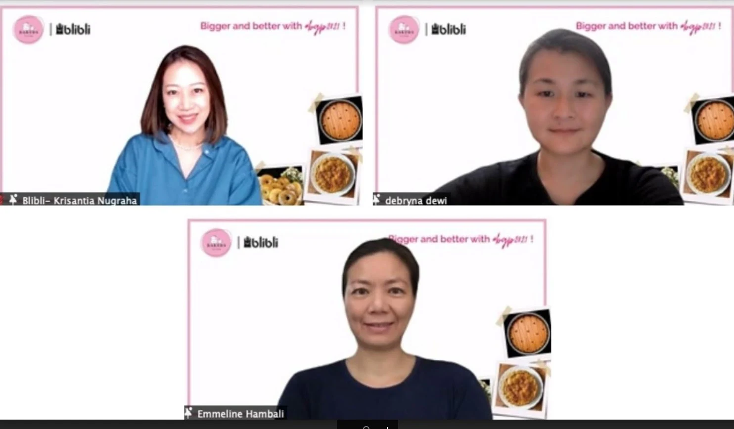 Blibli x BakersGoPink Apresiasi Pelanggan dengan Membeli Roti dan Kue Rumahan