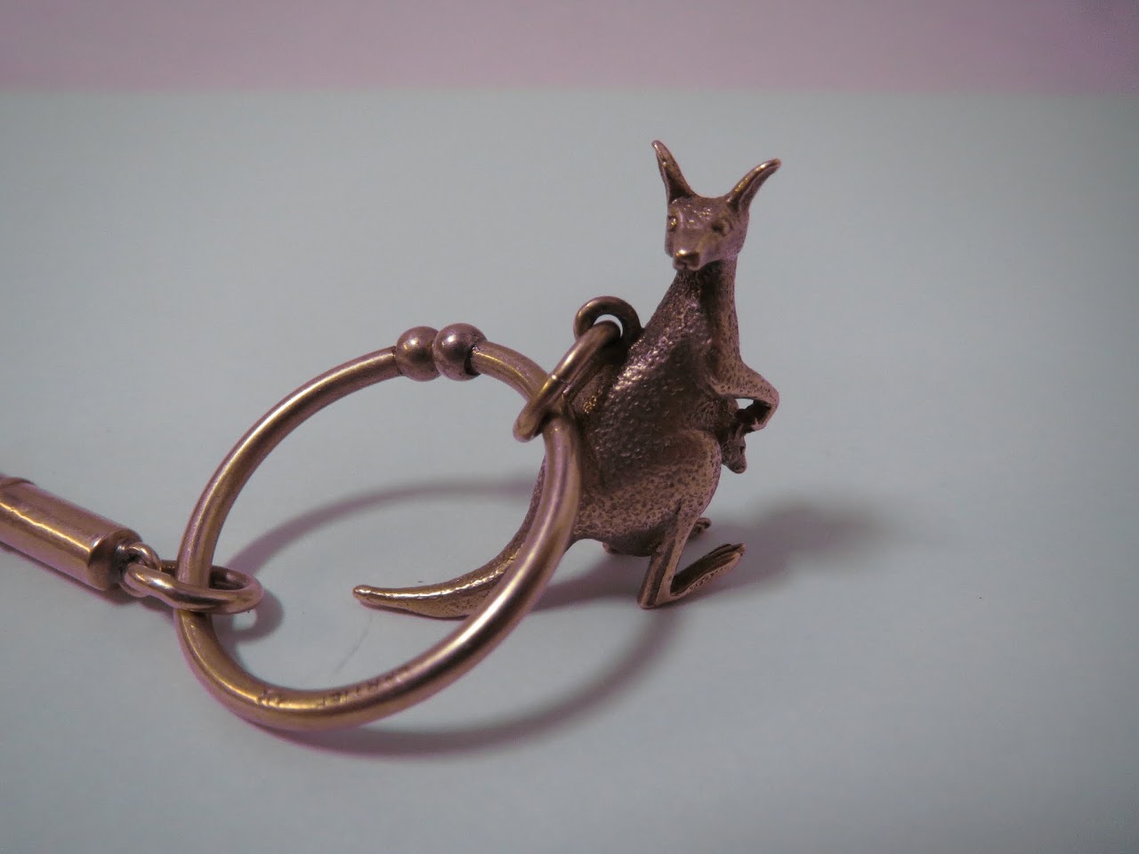 Cartier 14k Kangaroo Keychain