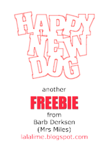 Happy New Dog - Barb Derksen